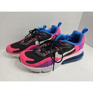 Nike Air Max 270 React GS Pink Shoes BQ0101-001 Kids Size 7Y Women's Size 8.5